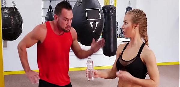  Nicole Aniston Her Hard Work Out Creampie